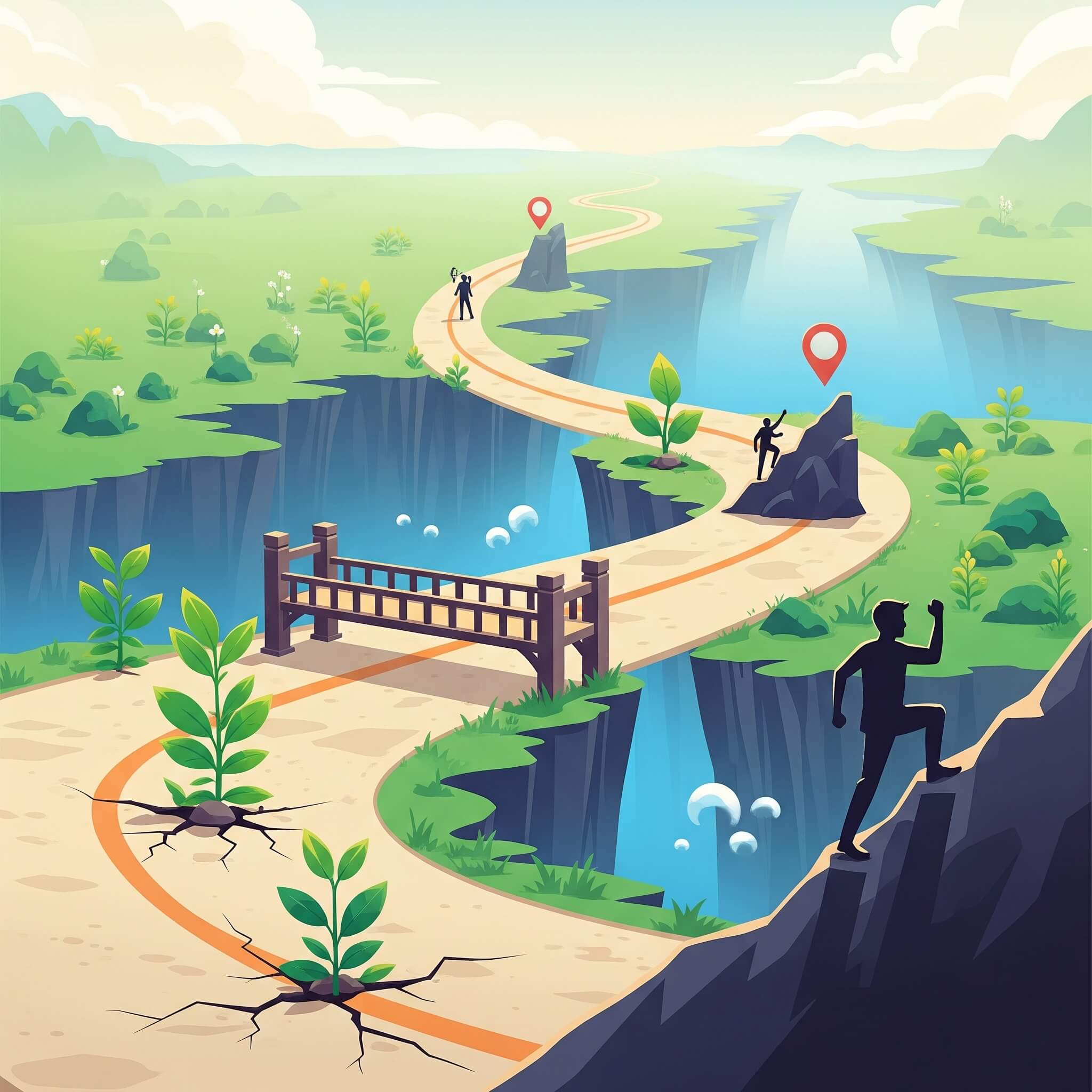 the journey of life is full of challenges roadmap to resilience