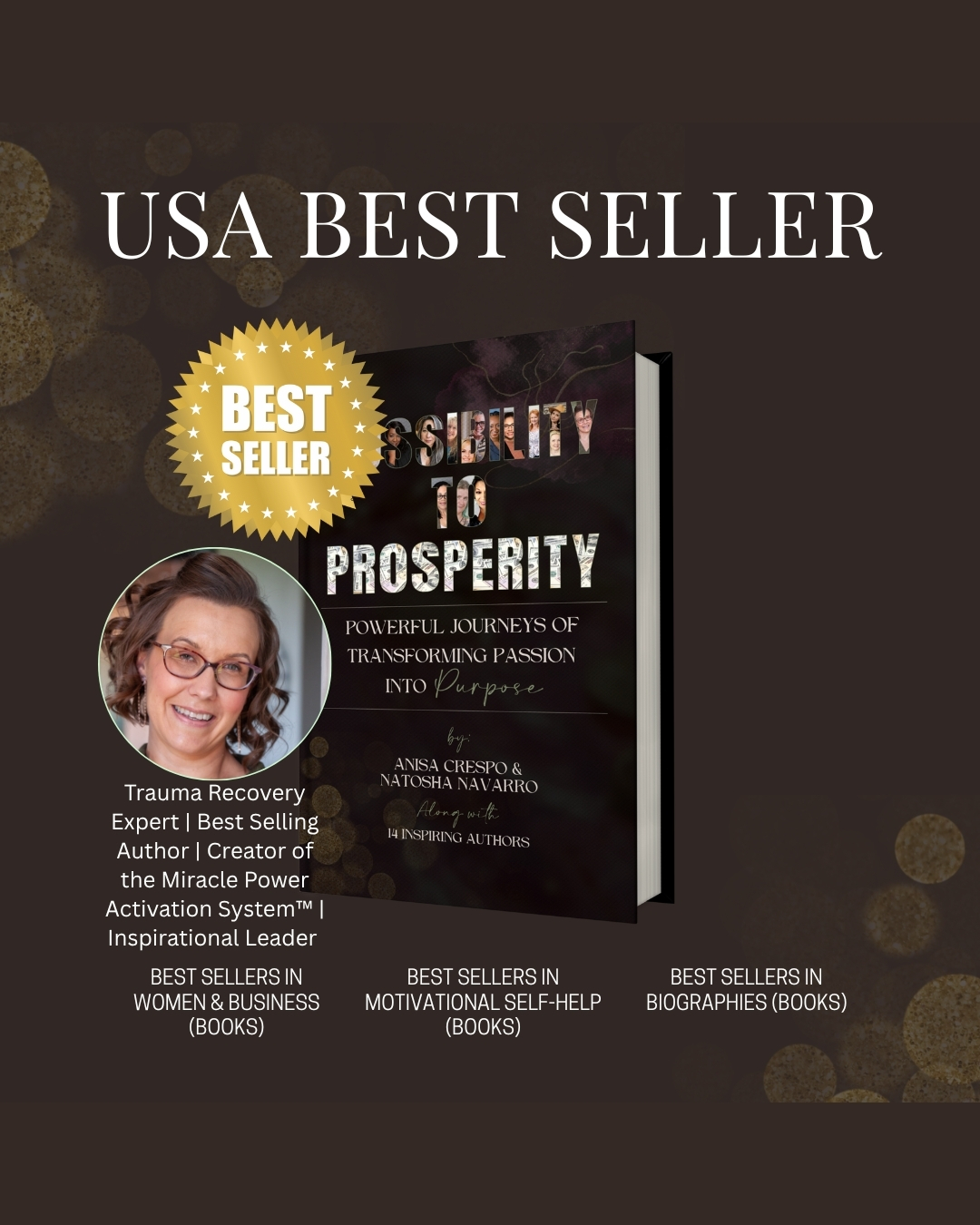 Elizabeth Meigs featured in From Possibility to Prosperity, a faith-based anthology on purpose and abundance