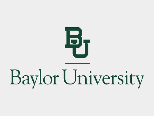 Baylor University logo representing Elizabeth Meigs' upcoming speaking engagement for the required Veterans Chapel course